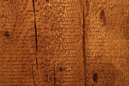 Extreme close-up of rough botanical textures and a stabilized vertical crack traversing a climate-proof structural interior block. 