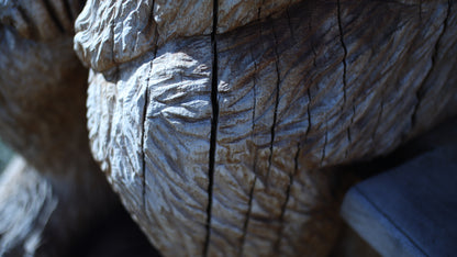Sculpting and 3d art in woodworking  |  Stop the cracking.