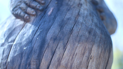 Sculpting and 3d art in woodworking  |  Stop the cracking.